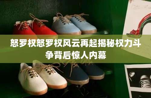 怒罗权怒罗权风云再起揭秘权力斗争背后惊人内幕