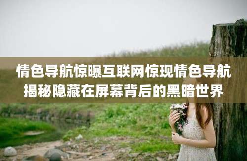 情色导航惊曝互联网惊现情色导航揭秘隐藏在屏幕背后的黑暗世界