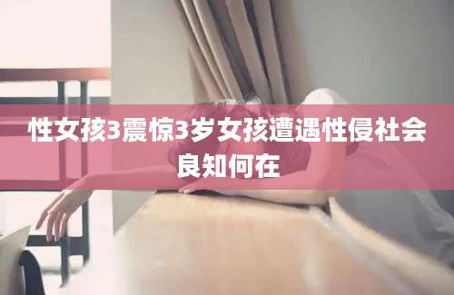 性女孩3震惊3岁女孩遭遇性侵社会良知何在