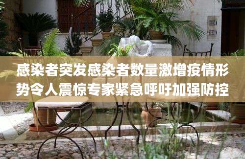 感染者突发感染者数量激增疫情形势令人震惊专家紧急呼吁加强防控