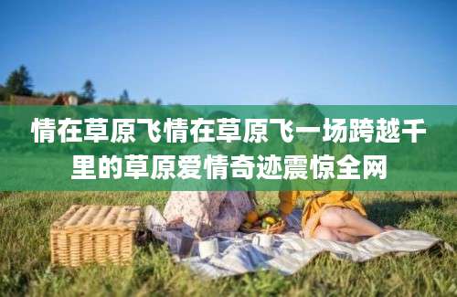 情在草原飞情在草原飞一场跨越千里的草原爱情奇迹震惊全网
