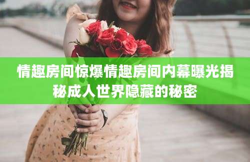 情趣房间惊爆情趣房间内幕曝光揭秘成人世界隐藏的秘密